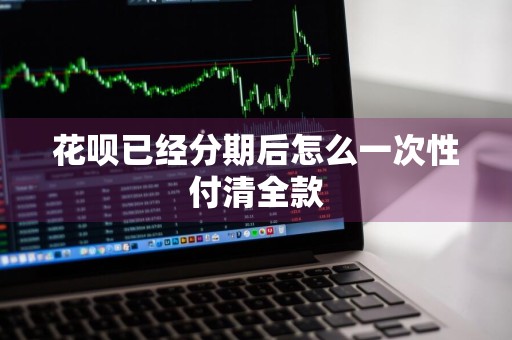 花呗已经分期后怎么一次性付清全款