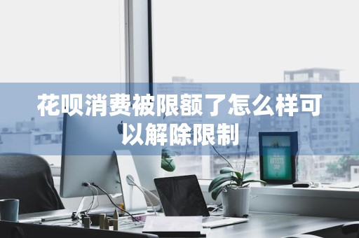 花呗消费被限额了怎么样可以解除限制