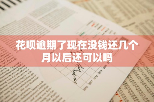 花呗逾期了现在没钱还几个月以后还可以吗