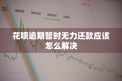 花呗逾期暂时无力还款应该怎么解决