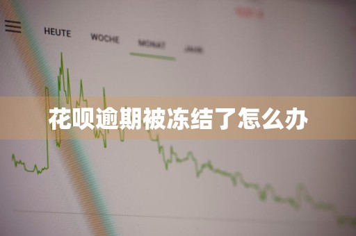 花呗逾期被冻结了怎么办