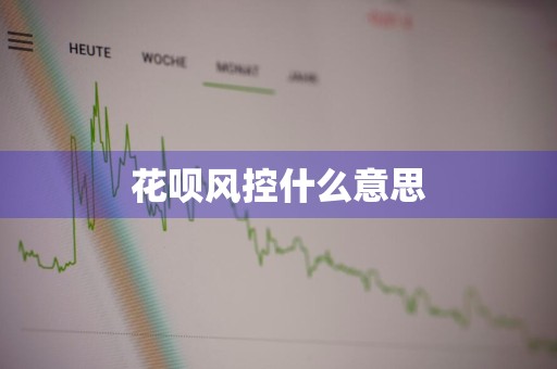 花呗风控什么意思
