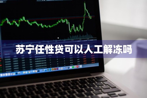 苏宁任性贷可以人工解冻吗