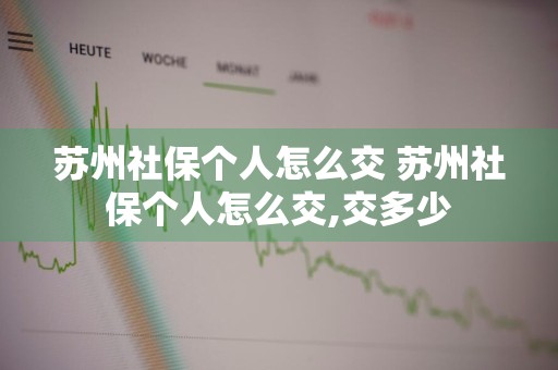 苏州社保个人怎么交 苏州社保个人怎么交,交多少