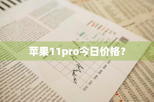 苹果11pro今日价格？