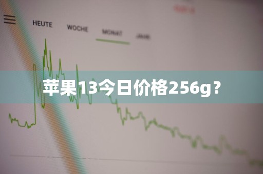 苹果13今日价格256g?