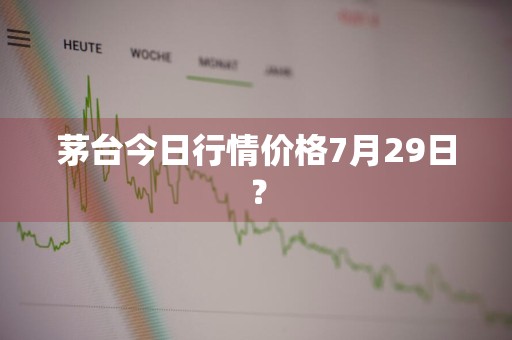 茅台今日行情价格7月29日？