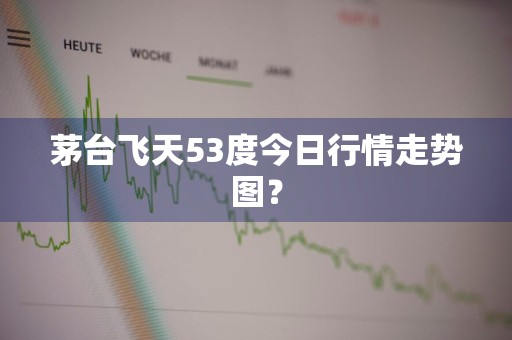 茅台飞天53度今日行情走势图？