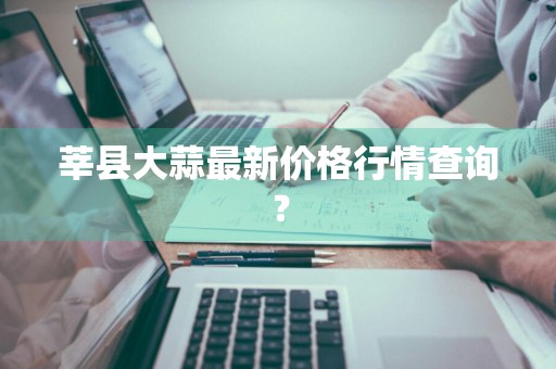 莘县大蒜最新价格行情查询？