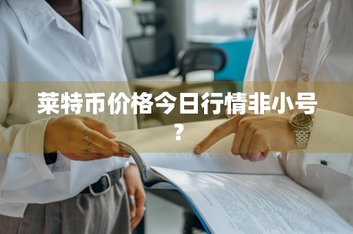 莱特币价格今日行情非小号？