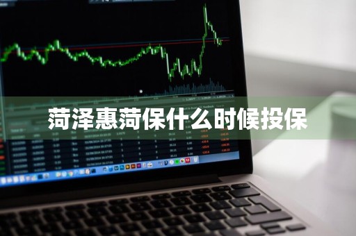 菏泽惠菏保什么时候投保