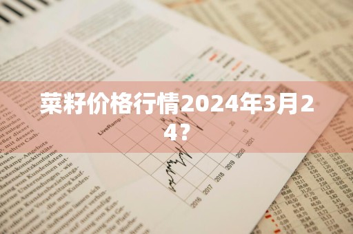 菜籽价格行情2024年3月24？