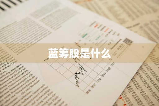 蓝筹股是什么