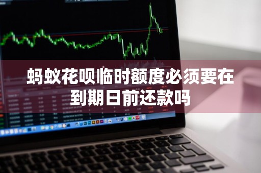蚂蚁花呗临时额度必须要在到期日前还款吗