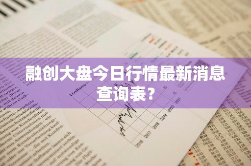 融创大盘今日行情最新消息查询表？