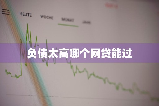 负债太高哪个网贷能过