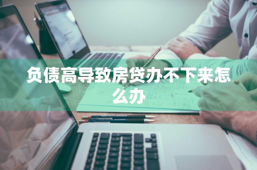 负债高导致房贷办不下来怎么办