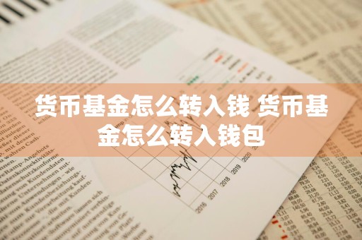 货币基金怎么转入钱 货币基金怎么转入钱包