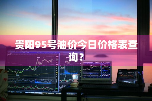 贵阳95号油价今日价格表查询？