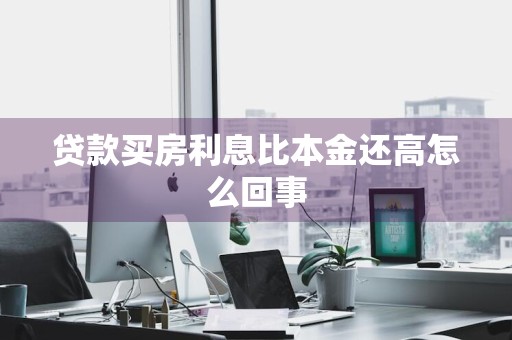 贷款买房利息比本金还高怎么回事