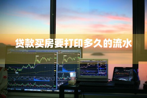 贷款买房要打印多久的流水 