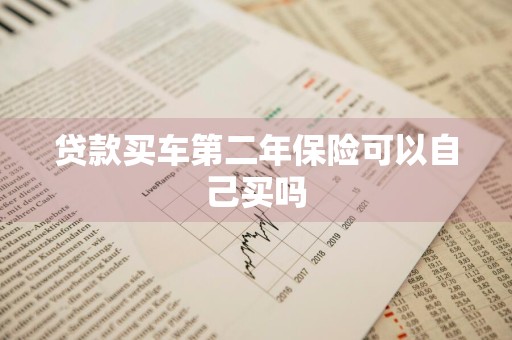 贷款买车第二年保险可以自己买吗