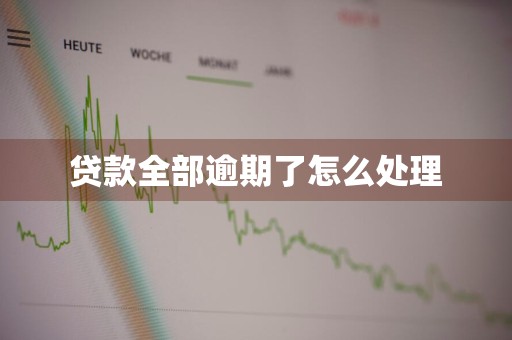 贷款全部逾期了怎么处理