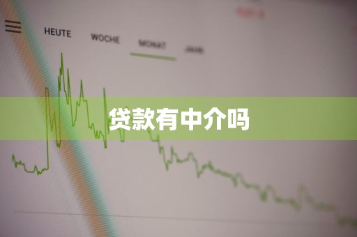 贷款有中介吗
