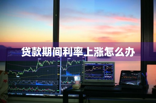 贷款期间利率上涨怎么办