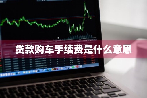 贷款购车手续费是什么意思