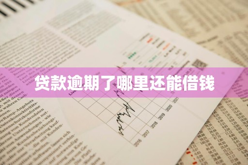 贷款逾期了哪里还能借钱