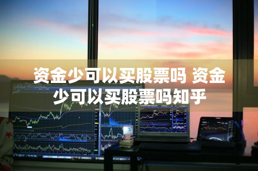 资金少可以买股票吗 资金少可以买股票吗知乎