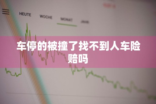 车停的被撞了找不到人车险赔吗