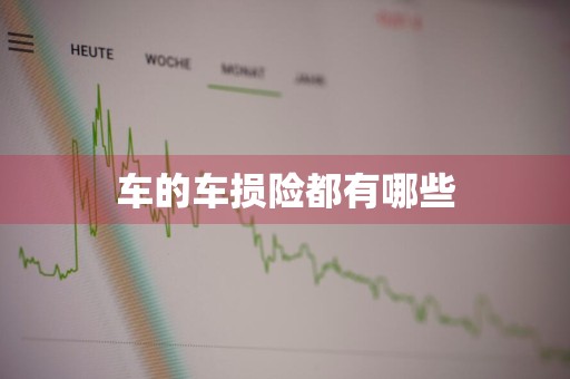 车的车损险都有哪些