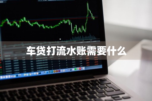 车贷打流水账需要什么