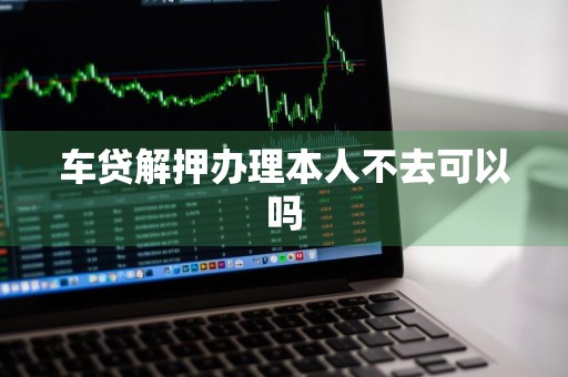 车贷解押办理本人不去可以吗