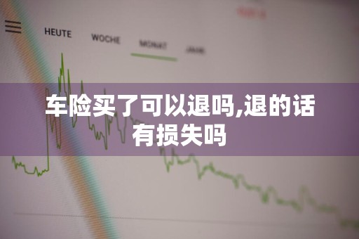 车险买了可以退吗,退的话有损失吗