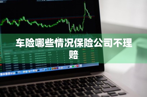 车险哪些情况保险公司不理赔