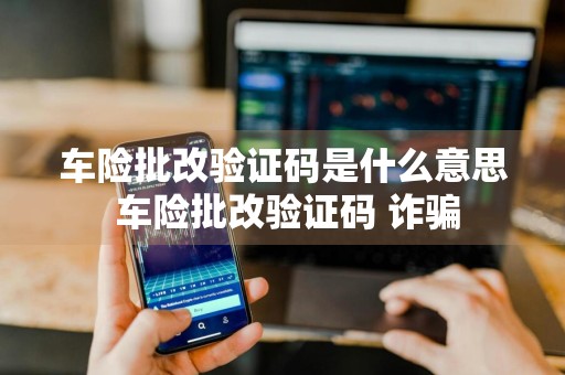 车险批改验证码是什么意思 车险批改验证码 诈骗