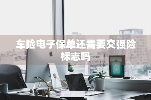 车险电子保单还需要交强险标志吗