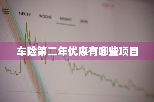 车险第二年优惠有哪些项目
