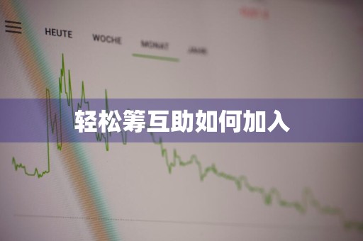 轻松筹互助如何加入