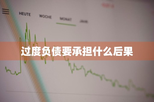过度负债要承担什么后果