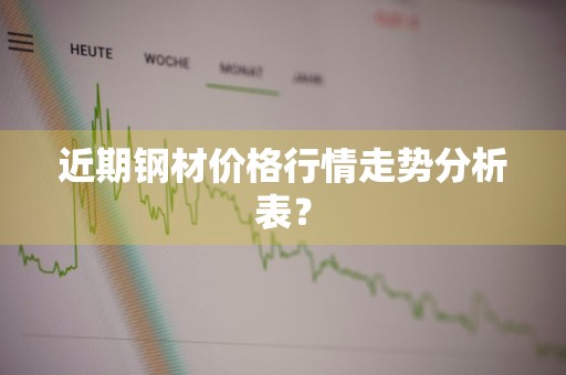 近期钢材价格行情走势分析表？