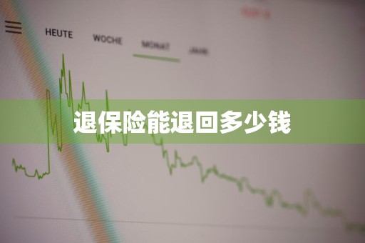 退保险能退回多少钱