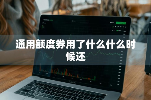 通用额度券用了什么什么时候还