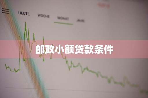 邮政小额贷款条件