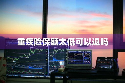 重疾险保额太低可以退吗