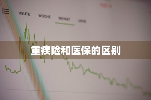 重疾险和医保的区别