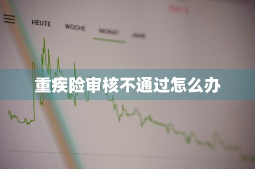 重疾险审核不通过怎么办